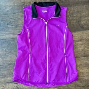 Lauren Ralph Lauren Active Purple Full Zip Vest - Women’s Size: M - “LRL”